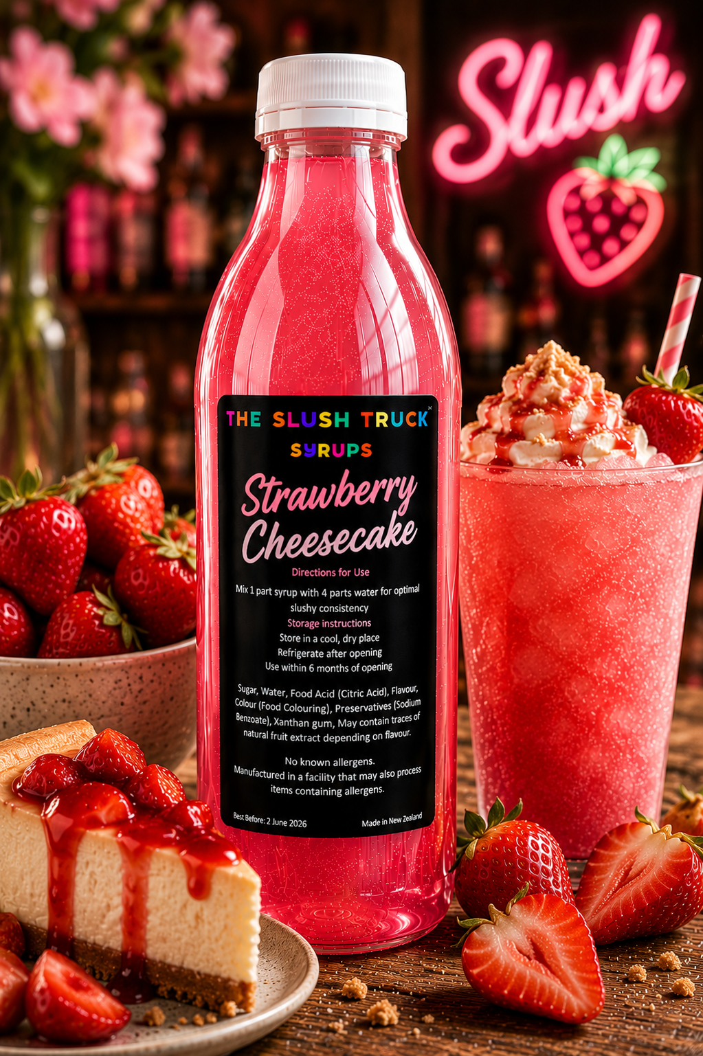 Strawberry cheesecake